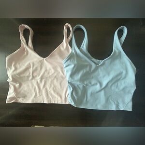 Lululemon size 6 Align tanks